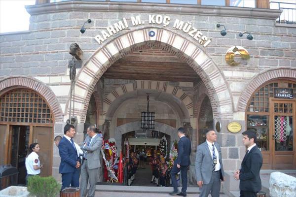 Ankara Rahmi Koç Müzesi yeni bölümü açılış töreni/02.06.2016 