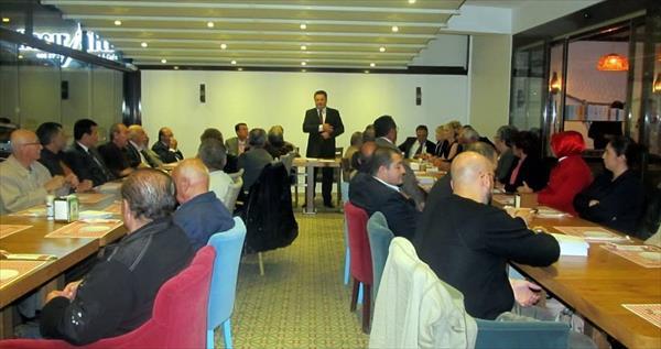 Yönetim Kurulu/ Denetim Kurulu/ Seymen Divanı ve Şube Başkanları Yemekli Toplantı 01 Ekim 2014